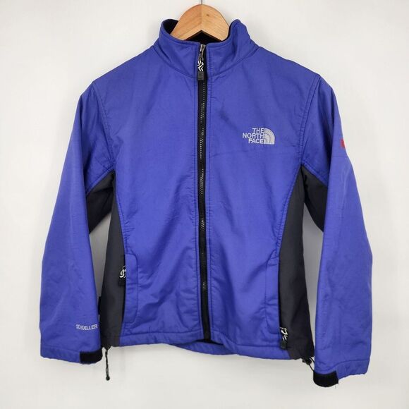 The North Face Summit Series Schoeller Small Mock Soft Shell Jacket 3XDRY Purple - Picture 2 of 9